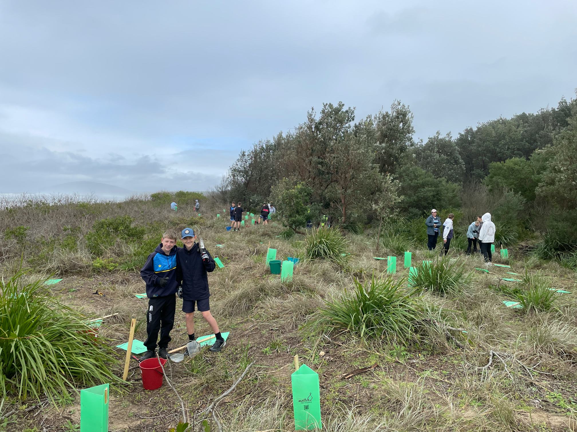 National Tree Day has become part of life at Kiama High, with students participating in the event for almost the entire history of the campaign. Image: Paul Berry/Kiama High School