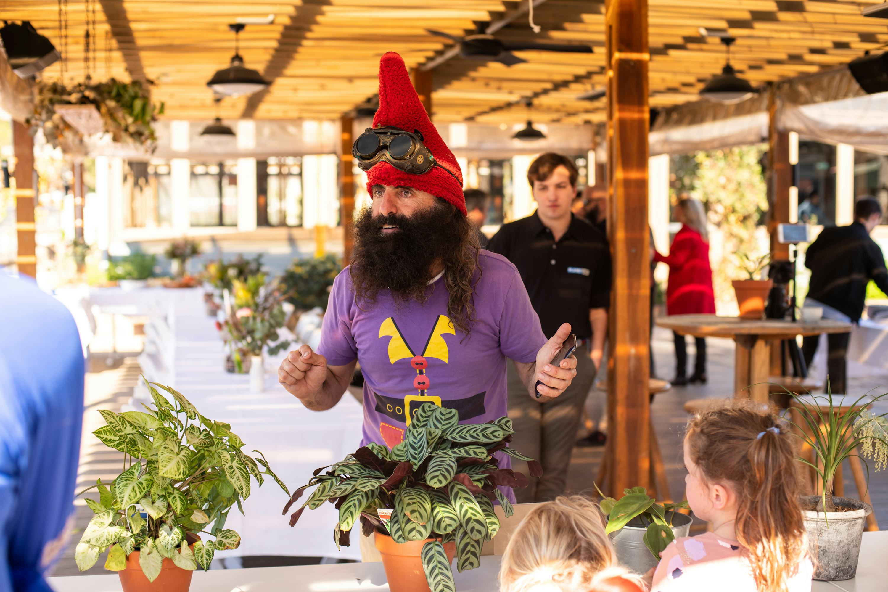 Not just a gardener, but a speaker, educator and all around great human being!